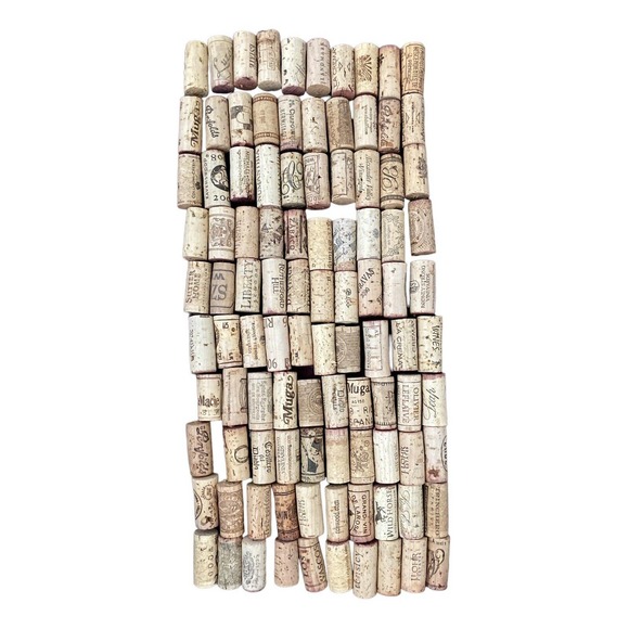 Lot of 100 Wine Corks All Real Cork * No champagne or synthetics Crafting Corks - Picture 2 of 6